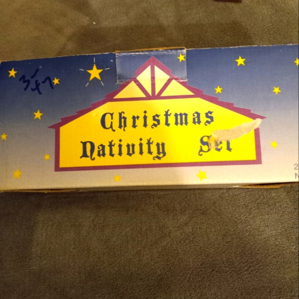 Vintage Nativity Scene